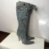 Dolce & Gabbana F/W 2000 denim boots (EU37) - Image 7