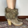 Prada suede faux fur snow boots (EU38) - Image 3