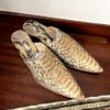 Vintage NEW Italian Genuine Snakeskin Mules (EU40.5) - Image 8