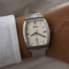 Hugo Boss Rectangular Men's Watch (Silver)