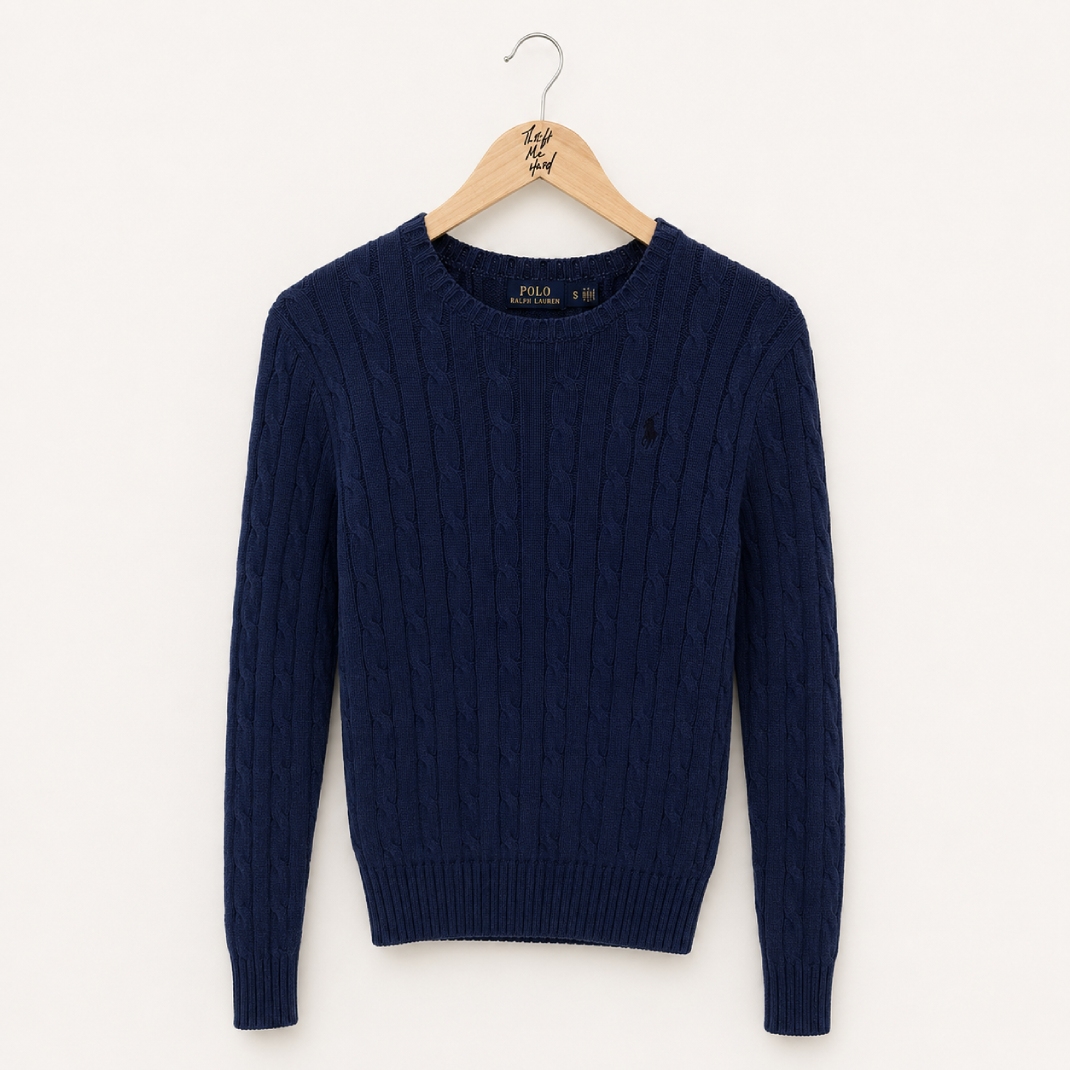 300110.3 Ralph Lauren Sweater | S Women's | Dark Blue - Image 1