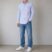 Ralph Lauren Shirt | L Men's | Light Blue Striped - Image 2